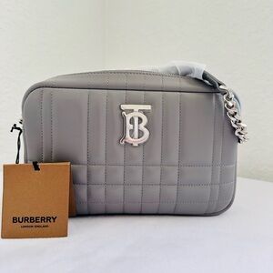 Burberry small Lola quilted camera bag